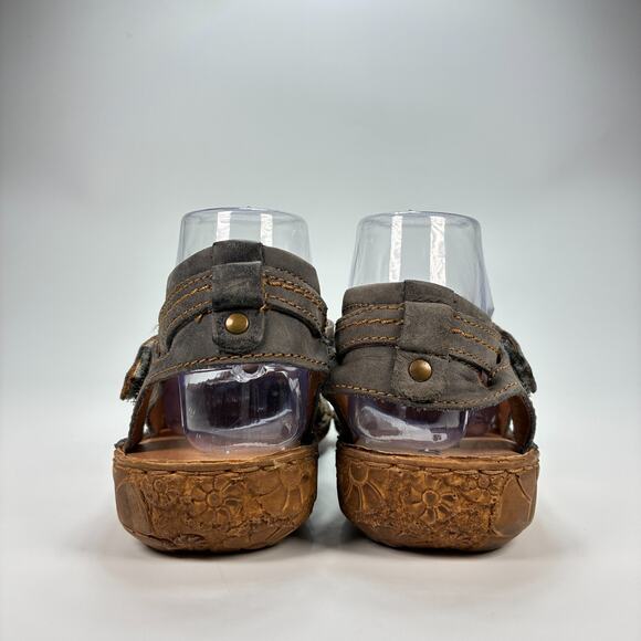 Josef Seibel Rosalie 13 Dark Blue Leather Hook & Loop Women’s Size US 9.5 EU 40 - Picture 5 of 10